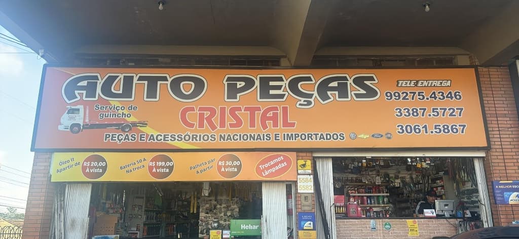 Loja Auto Peças Cristal